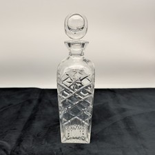 Square crystal spirit - square, decanter