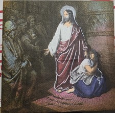 Steve Kaufman ,Warhols protege exclusive collection ..Jesus shielding woman