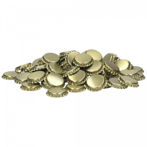 Gold crown caps - gold,