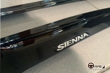 For Toyota Sienna 2021-on LOGO Deflector Window Visors Guard Vent Weather Shield