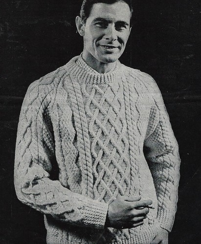 517 men aran sweater 42 - aran,