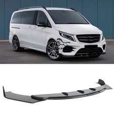 Gloss Black Front Bumper Lip