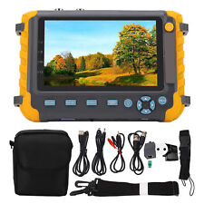 CCTV Camera Tester 8MP 5" VGA HD Multimedia Interface Input Coaxial AHD TVI CVI