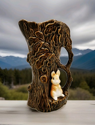 Vintage sylvac woodland vase - vintage,