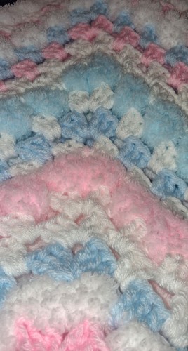 Crochet baby pram - baby, blankets