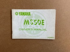 GENUINE YAMAHA OWNERS MANUAL