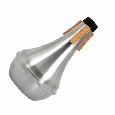 Trumpet Mute Lightweight Aluminum Straight for Jazz Beginners Students Practice