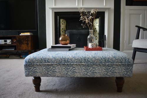 Footstool upholstered coffee - upholstered,