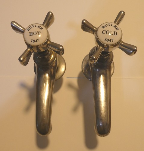 Butler vintage brass taps