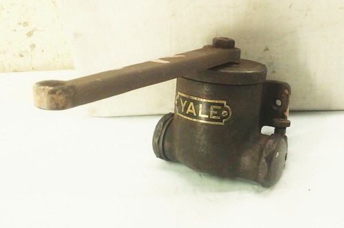 Vtg antique yale industrial - yale,