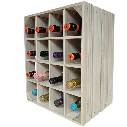 Crate wine rack - wine,