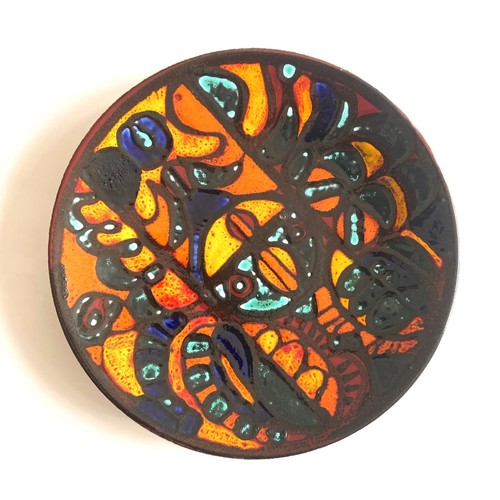 Poole pottery delphis charger - poole,