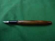 PLATIGNUM GOLD TONE "QUICK CHANGE" LEVER FILL FOUNTAIN PEN (NO CAP)