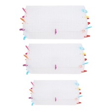 Plastic Mesh Canvas Sheets Bag Making Mesh Sheets for Handmade Purse Bag Project