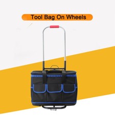 20" Tool Bag on Wheels Rolling