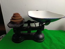 Vintage Cast Iron Grocers