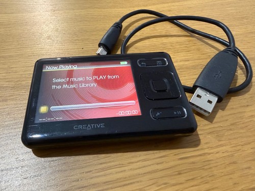 Creative zen 4gb mp3 - zen, video