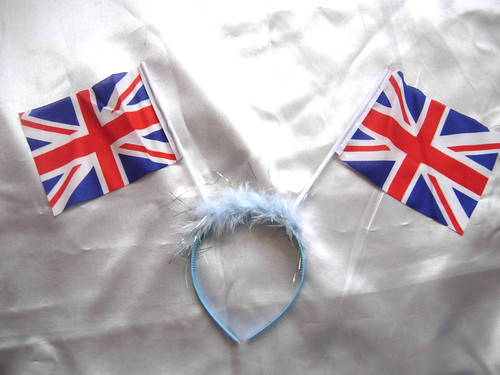 Union jack flag headband - union,
