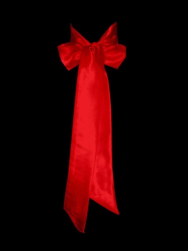 New bright red - satin, wedding