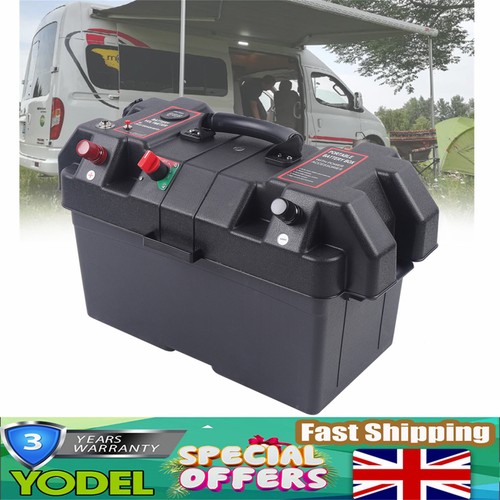 Large leisure battery box with - battery,