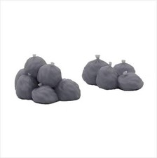 OO Scale Rubbish Bag Pile (2 pack)