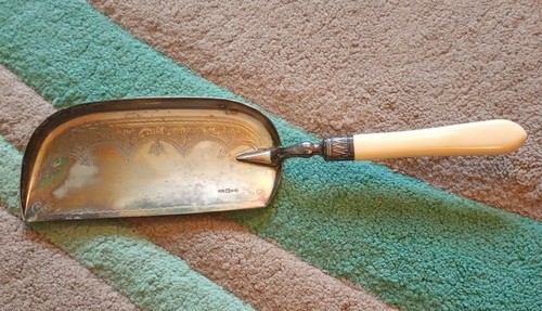Crumb tray silver plated - crumb,