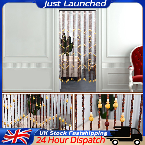 Wooden bead curtain - wooden,