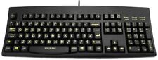 ACCURATUS - Hi-Vis USB Keyboard, Black