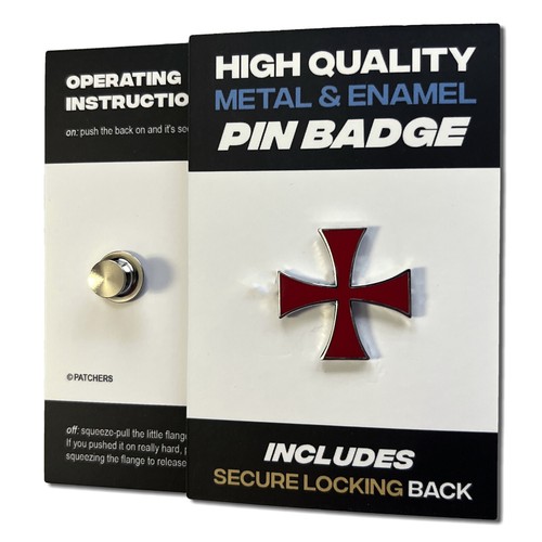 Knights templar cross red - knights,