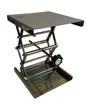 Brand Tech Scientific Lab Jack - 8" X 8" - 2 1/4 to 11 inches - SS
