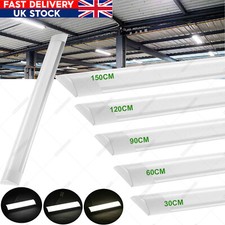 5FT 4FT LED Strip Lights Batten Tube Light Office Shop Garage Ceiling Daylights