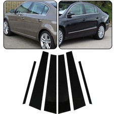 Glossy Black Window Pillar