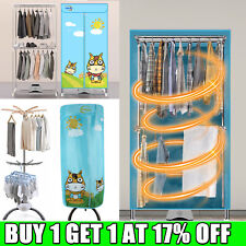 Portable Electric Clothes Dryer Indoor Home Dorms Buddy Best Hot Air Machine UK