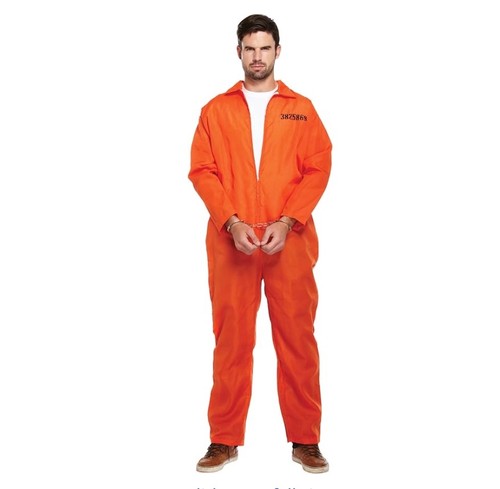 Prisoner costume men women - men,