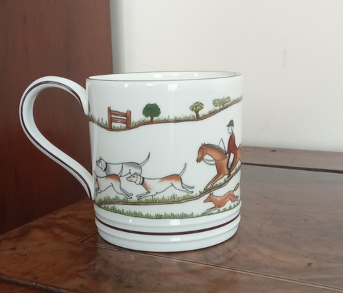 Wedgwood hunting scenes mug - wedgwood,