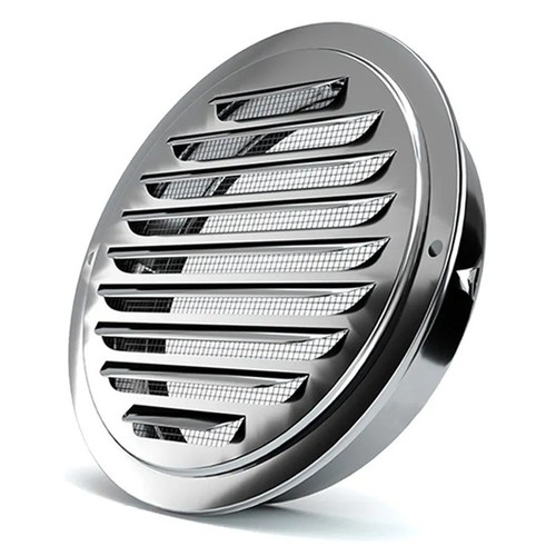 Stainless steel wall vent - stainless,