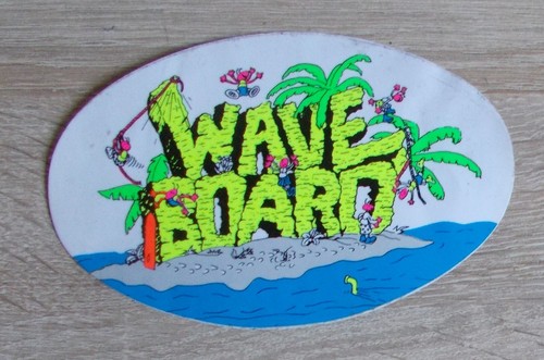 Old sticker wave - sticker,