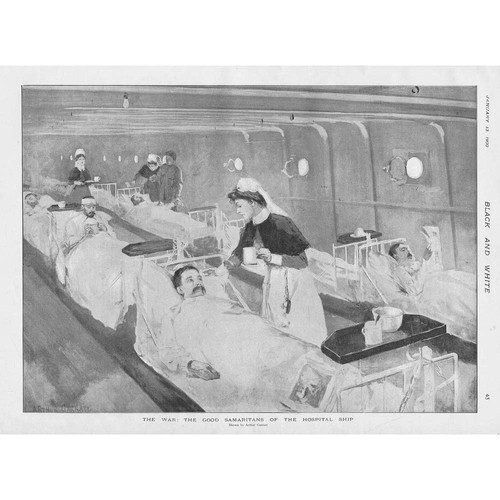 Boer war scene - war, a