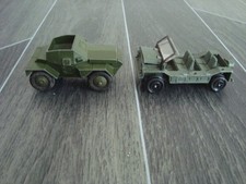 2 x Dinky Toys Army Vehicles (