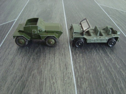 Dinky toys army vehicles - 2, x