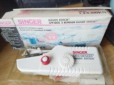Singer Handy Stitch Mechanical Sewing Machine Portable Handheld Crafts