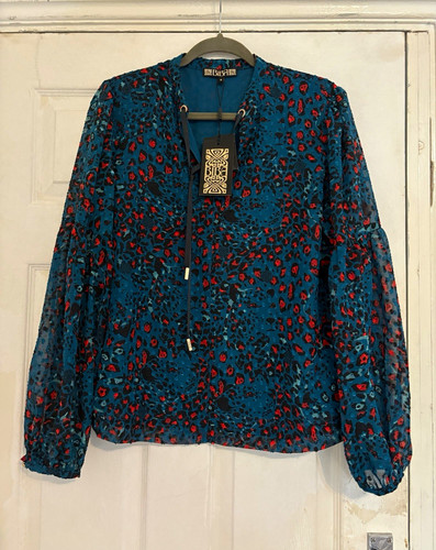 Biba blue leopard - blue,