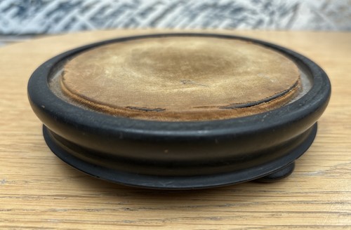 Vintage round hand turned - hand,