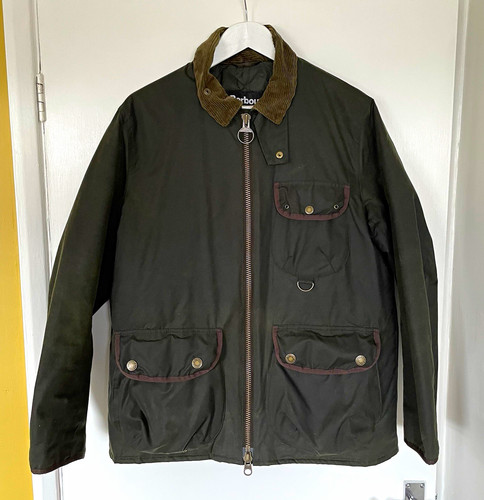 Barbour angler wax jacket - angler,