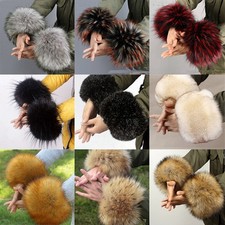 Cuff Windproof Faux Fur Wrist