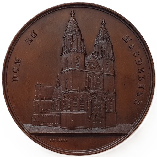 1849 jean wiener bronze medal - 1849,
