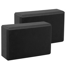 EXERZ Yoga Blocks 2pcs Gym Bricks -Comfortable Fitness Yoga Bricks, Anti-Slip,