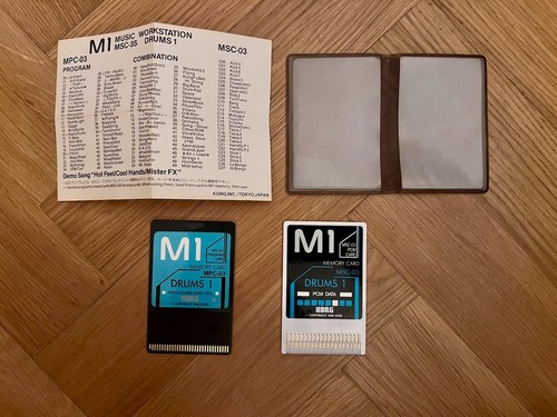 Korg memory cards - korg, of