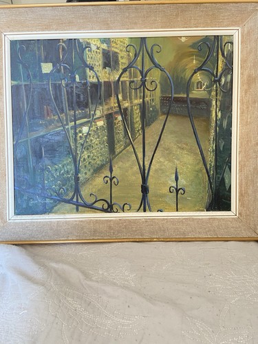Original oil canvas - original, ivor