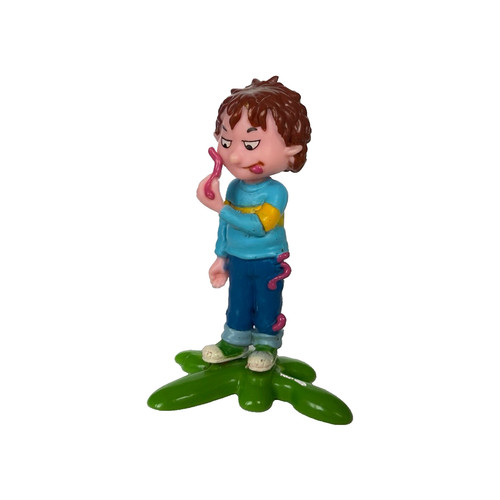 Horrid henry eating worm - -,